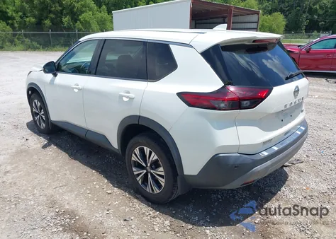 2021 Nissan Rogue Sv Fwd из США, поврежденный, VIN 5N1AT3BA0MC818654